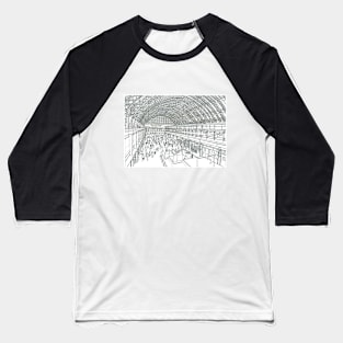 St Pancras London Baseball T-Shirt